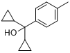 α,α-二环丙基对甲基苄醇分子式结构图