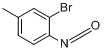 2-溴-4-甲基苯异氰酸分子式结构图