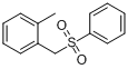 1-甲基-2-[(苯磺酰)甲基]苯分子式结构图