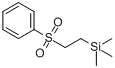 2-三甲基甲硅烷基乙基苯基砜分子式结构图