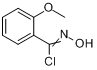 (Z)-2-甲氧基苯甲酰氯肟分子式结构图