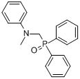 N-[(二苯基氧膦基)甲基]-N-甲基苯胺分子式结构图