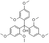 三(2,4-二甲氧基苯基)甲醇分子式结构图