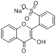 黄酮醇-2-磺酸钠盐分子式结构图