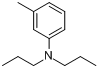 N,N-二-n-丙基-m-甲苯胺分子式结构图