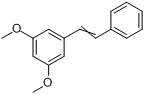 3,5二甲氧基芪分子式结构图