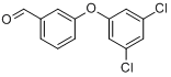 3-(3,5-二氯苯氧基)苯甲醛分子式结构图