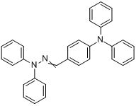 4-(二苯基氨基)苯甲醛二苯基腙分子式结构图