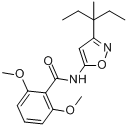 异恶草胺分子式结构图