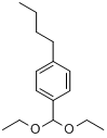 4-丁酯甲醛二乙缩醛分子式结构图