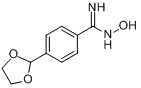 4-(1,3-二氧环戊烷-2-基)-N-羟基苯基碳酸二亚氨分子式结构图