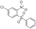 4-氯-2-硝基二苯基砜分子式结构图