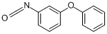 异氰酸3-苯氧基苯酯分子式结构图