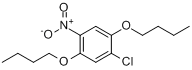 1,4-二丁氧基-2-氯-5-硝基苯分子式结构图