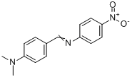 4-(二甲氨基)苯亚甲基-4-硝基苯胺分子式结构图