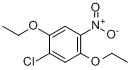 1-氯-2,5-二乙氧基-4-硝基苯; 2,5-二乙氧基-4-氯硝基苯分子式结构图