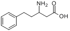 3-氨基-5-苯基戊酸分子式结构图