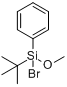 叔丁基甲氧苯基硅溴化锂分子式结构图