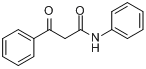 2-苯甲酰乙酰苯胺分子式结构图