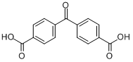 二苯甲酮-4,4-二羧酸分子式结构图