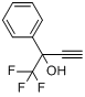 1,1,1-三氟-2-苯基-3-丁炔-2-醇分子式结构图