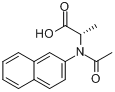 (S)-N-乙酰基-beta-萘基丙氨酸;(S)-2-乙酰氨基-3-(萘-2-基)丙酸分子式结构图