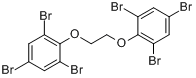 1,2-双(2,4,6-三溴苯氧基)乙烷分子式结构图