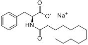 N-十二碳酰基-L-苯丙氨酸钠分子式结构图