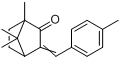 3-(对甲苯基亚甲基)樟脑分子式结构图