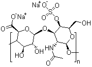 硫酸软骨素钠分子式结构图