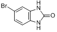 5-溴-1,3-二氢苯并咪唑-2-酮分子式结构图