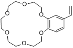 4-乙烯基苯并-18-冠醚-6分子式结构图
