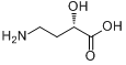 (S)-(-)-4-氨基-2-羟基丁酸分子式结构图