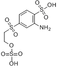 3-beta-乙基砜基硫酸酯苯胺-6-磺酸;磺酸间位酯;磺化间位酯分子式结构图