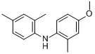 4-甲氧基-2,2',4'-三甲基二苯胺分子式结构图