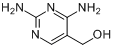 2,4-二氨基-5-羟甲基嘧啶分子式结构图