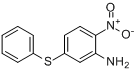 2-硝基-5-苯巯基苯胺分子式结构图