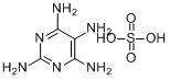 2,4,5,6-四氨基嘧啶硫酸盐分子式结构图
