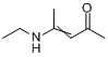 4-乙氨基-3-戊烯-2-酮分子式结构图