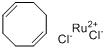 (1,5-环辛二烯)二氯化钌(II)分子式结构图