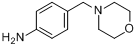 4-吗啉甲基苯胺分子式结构图
