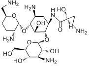 阿贝卡星分子式结构图