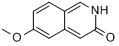 6-甲氧基-3(2H)-异喹啉酮;6-甲氧基-2,3-二氢异喹啉-3-酮分子式结构图