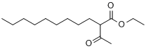 2-壬基乙酰乙酸乙酯;2-乙酰基十一酸乙酯分子式结构图