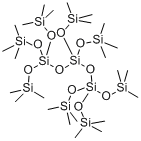 三甲基硅烷基笼形聚倍半硅氧烷分子式结构图