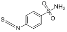 4-异硫氰基苯磺酰胺分子式结构图