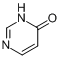 4(3H)-嘧啶酮;4-羟基嘧啶分子式结构图