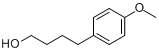 4-(4'-甲氧基苯基)-1-丁醇分子式结构图