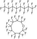 全氟环醚分子式结构图