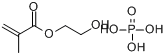 2-甲基-2-丙烯酸-2-羟乙基酯磷酸酯分子式结构图